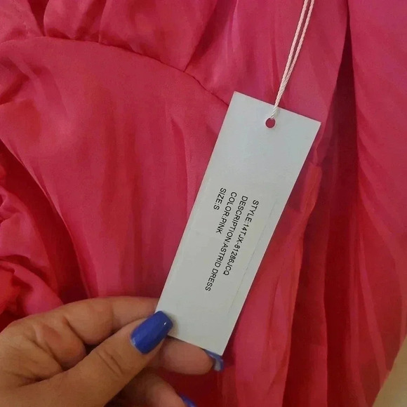 RONNY KOBO PINK ASTRID DRESS - Picture 4 of 4